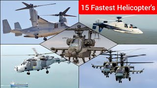 Top 15 Fastest Military Helicopters in the 🌎