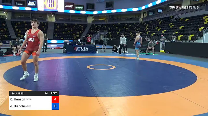 70 Kg 5th Place - Caleb Henson, Georgia Vs Joey Bi...