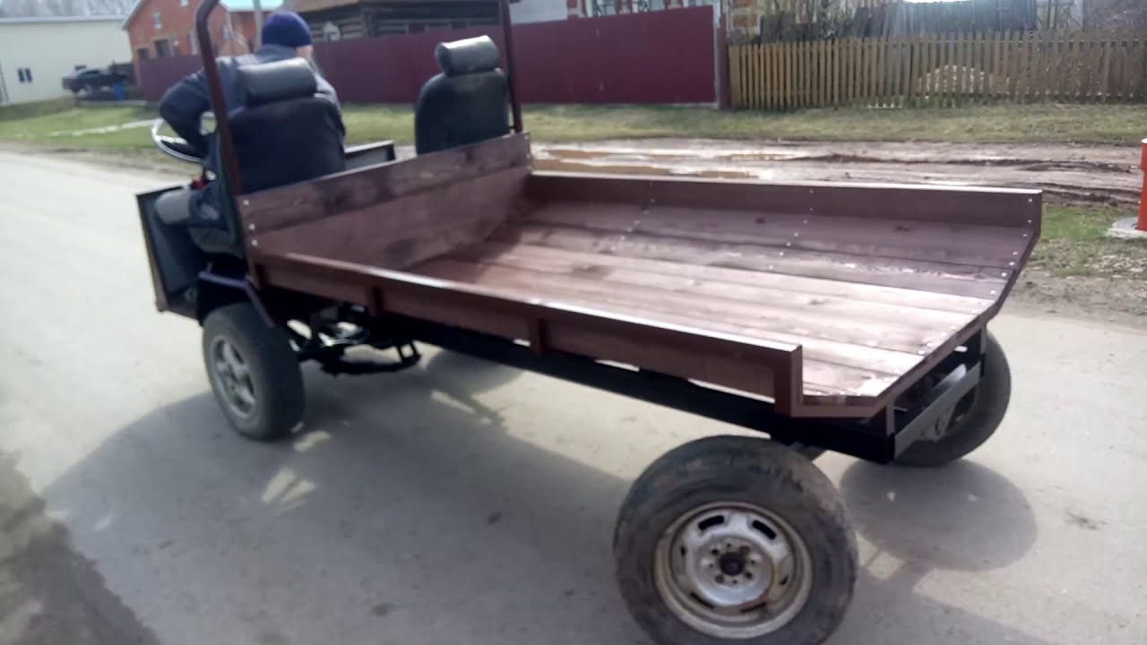 Самодельная грузовая машина Самодельная грузовая машина