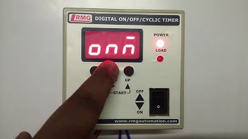 RMG DIGITAL ON/OFF/CYCLIC TIMER (DNFCT) - ENGLISH