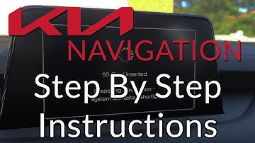 Kia Navigation Update - Step by Step instructions