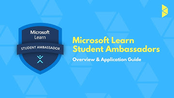 Microsoft Learn Student Ambassadors Program Overview & Application Guide