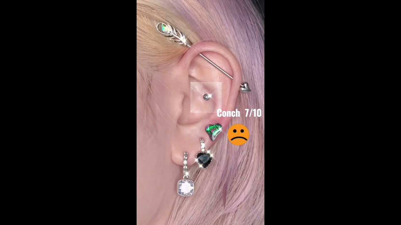 Ranking How PAINFUL Different Ear Piercing