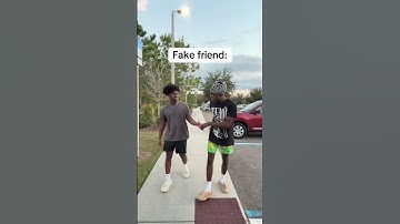 Fake Friend Vs True Friend 😂