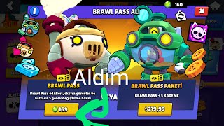 Brawl stars brawl pass aldım ilk defa|brawl stars