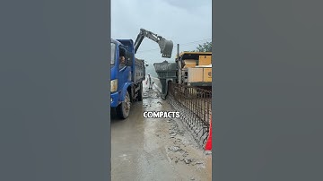Concrete Guardrails Formed Directly On Site
