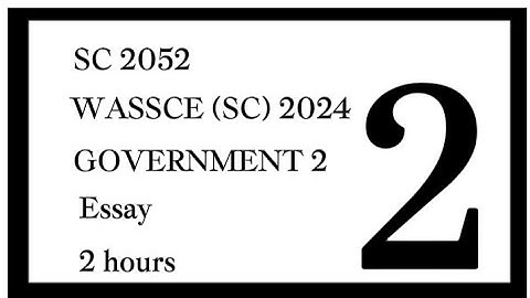 2024 WASSCE May/June Government theory #fyp #fypシ #viral #government #waec #gce #exam #exams #wassce