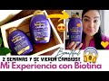 SHAMPOO DE BIOTINA Y COLÁGENO MI EXPERIENCIA/QUE MASCARILLA USO?CUAL ES LA MEJOR CREMA PARA PEINARME