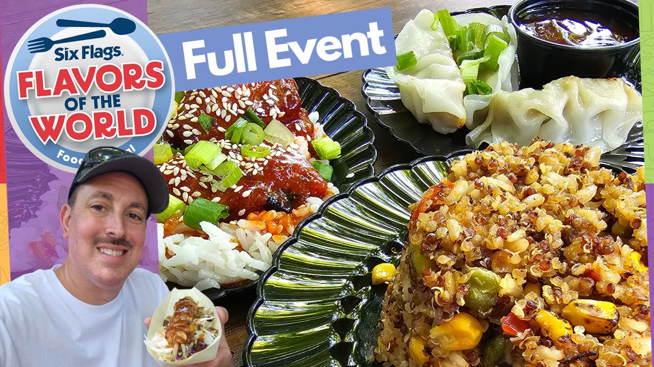 Six Flags Flavors Of The World Full Menu Must Try Foods YouTube six-flags-flavors-of-the-world-full-menu-must-try-foods-youtube
