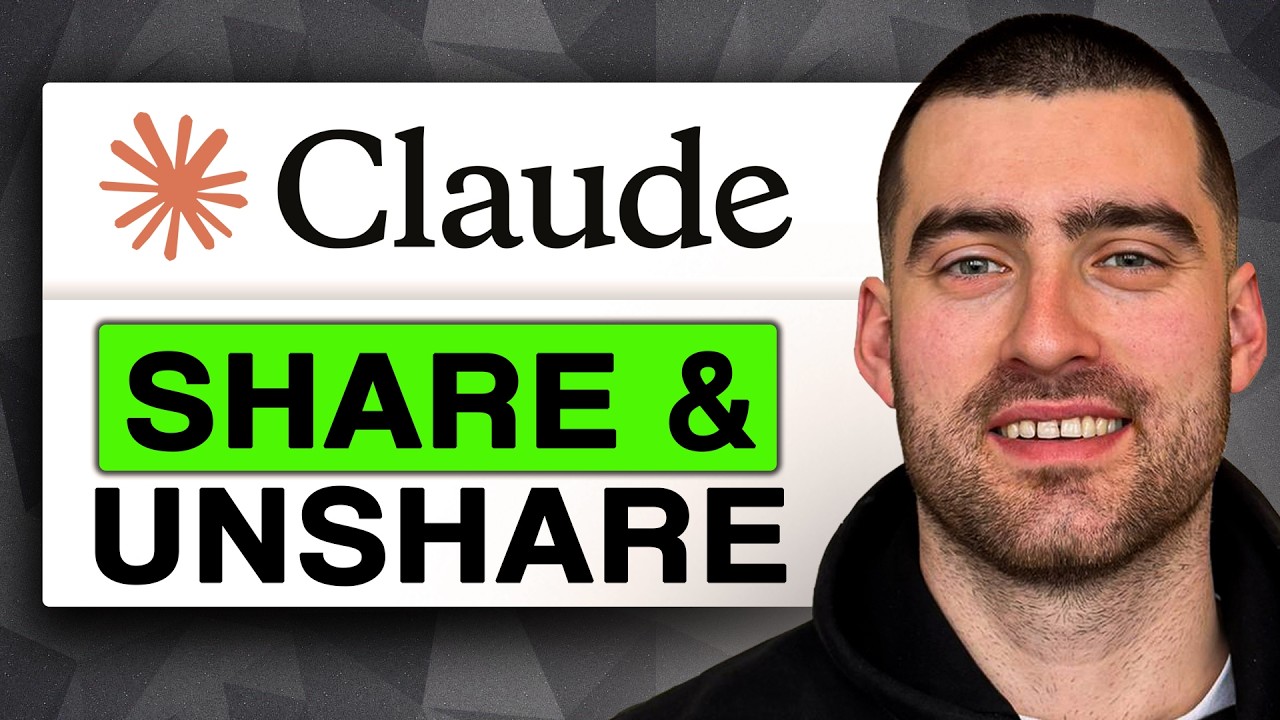 How to SHARE and UNSHARE CHATS in Claude Ai (Easy Guide 2026) - YouTube