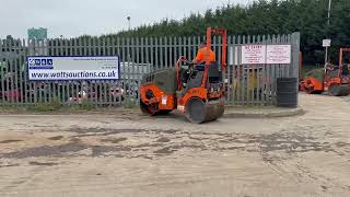 HAMM HD8 double drum roller
