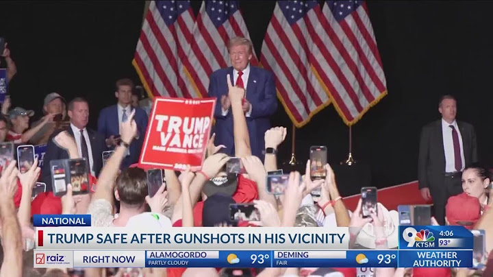 Trump safe after another apparent assassination bid