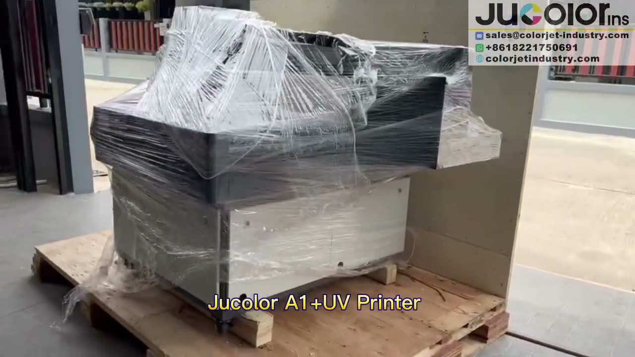 Jucolor A1 UV printer unboxing，box opening, uv printers for sale,open box