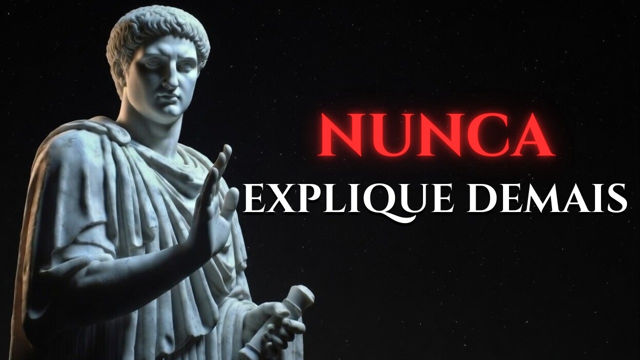 NUNCA Explique demais: o silêncio estoico que impõe limites