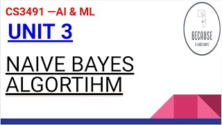 3.6 Naive Bayes Algorithm in Tamil