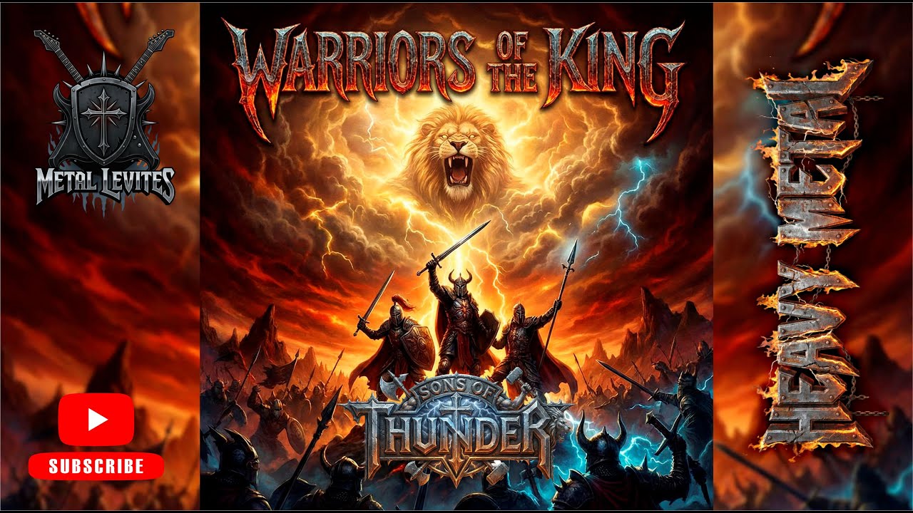 ⚔️🔥 Sons of Thunder – “Warriors of the King” (White Metal)