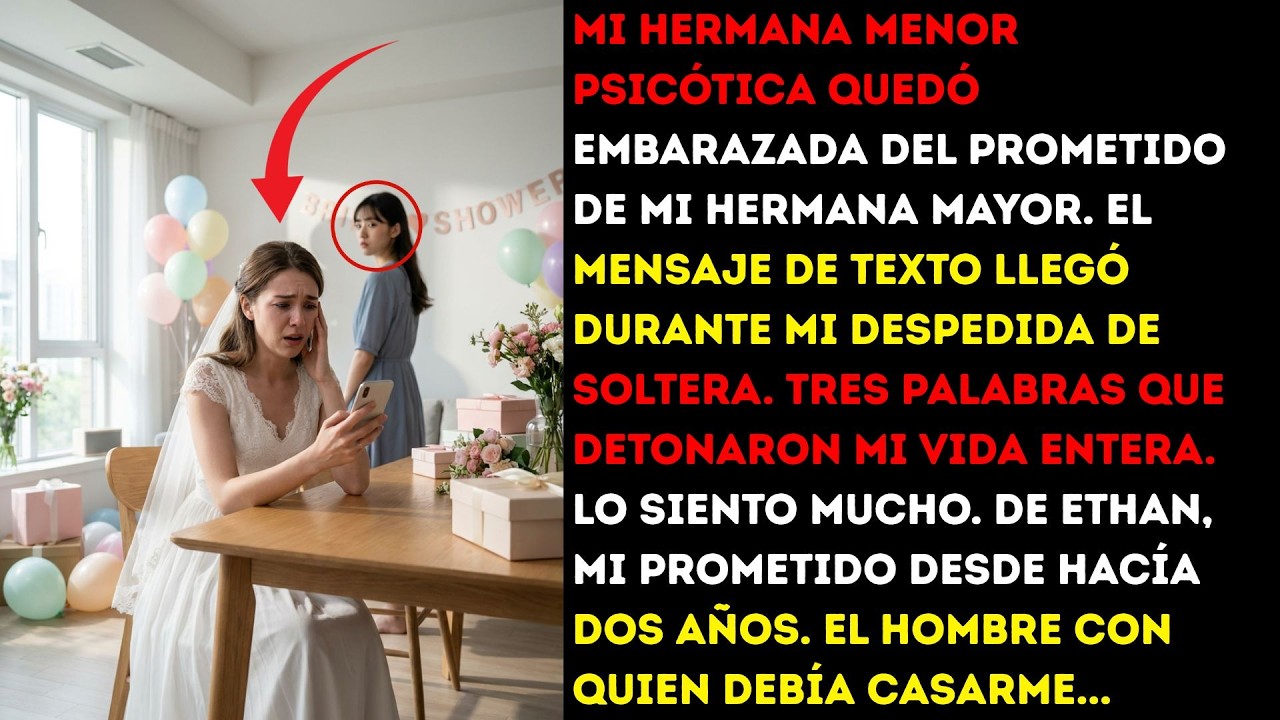 Mi hermana menor psicótica quedó embarazada del prometido de mi hermana mayor.