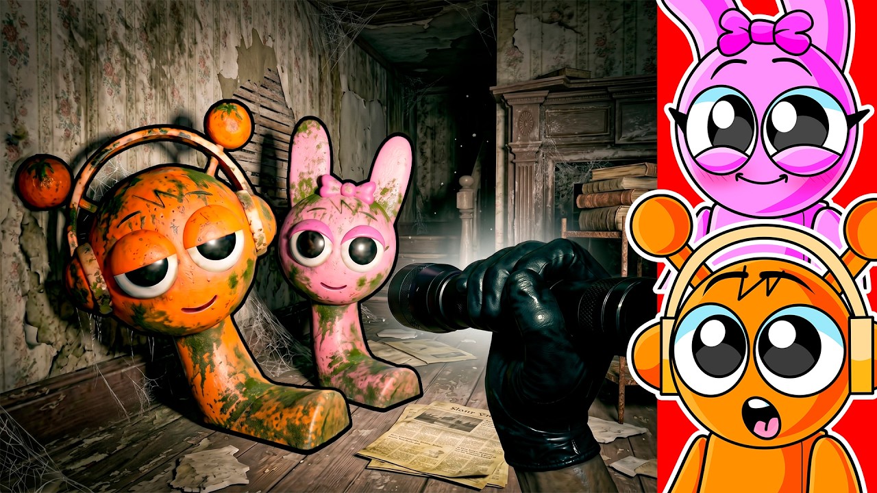 ⁣WE FOUND the SPRUNKIS in an ABANDONED HOUSE
