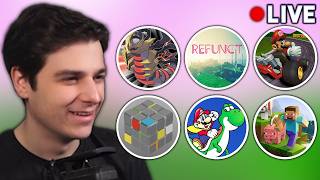 6 Game Randomizer (Pokemon, SMW, Minecraft, MK64, Twisty Cube, Refunct)