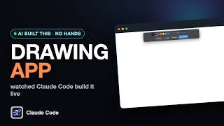 Claude Code Built a Drawing App By Itself (No Hands) (2026) screenshot 4