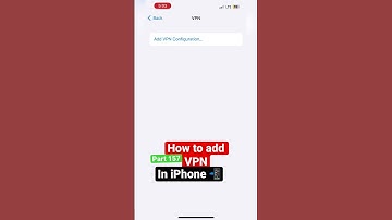 How to Add 💥VPN in every iPhone || part 157 || #shortvideo #iphone #ytshorts #technology