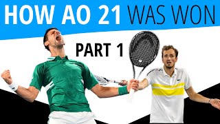 How Novak Djokovic Beat Daniil Medvedev at the 2021 Australian Open | Outwit, Outlast, Outplay screenshot 5