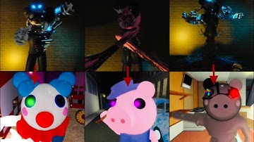 Comparing piggy TROI concept bot skins with original piggy skins!