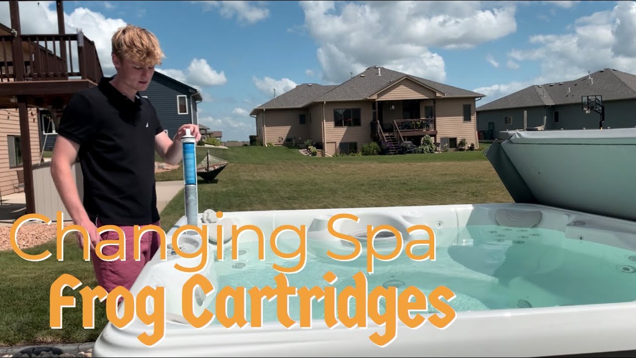 Changing Spa Frog Cartridges for Ease System YouTube