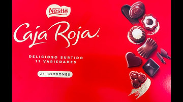 Nestle Caja Roja 21 BOMBONES #kita#dairy milk
