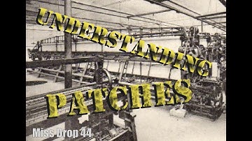 Miss Drop 44 #159 - Understanding Patches SSI US ARMY WW2, how they are made, errors and threads etc