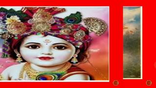This video tell us about krishna when we are in trouble help us.