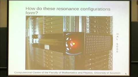 Prof. Ewa Szuszkiewicz | On the resonance structures in planetary systems