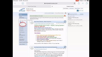 E Learning Video - Student Skyward Instructions