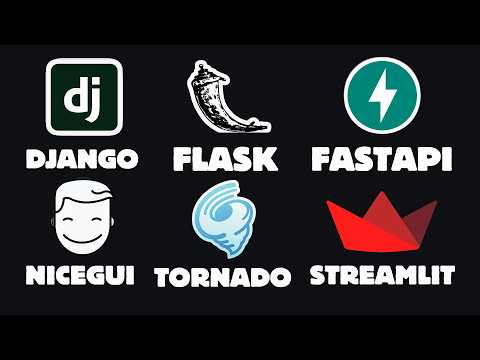 Every Major Python Web Framework Explained in 6 Minutes
