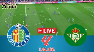 🔴 Live Getafe vs Real Betis | Spain La Liga 2026 | Full Match – Video Game Simulation