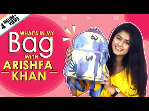 What’s In My Bag With Arishfa Khan | Bag Secrets Revealed | India Forums