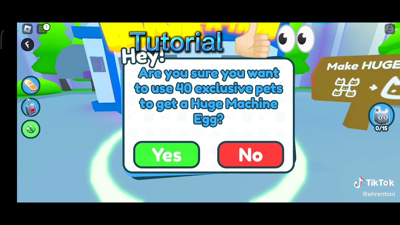 Roblox Pet Simulator X Making HUGE PET?!?!? HUGE PET Tutorial - YouTube