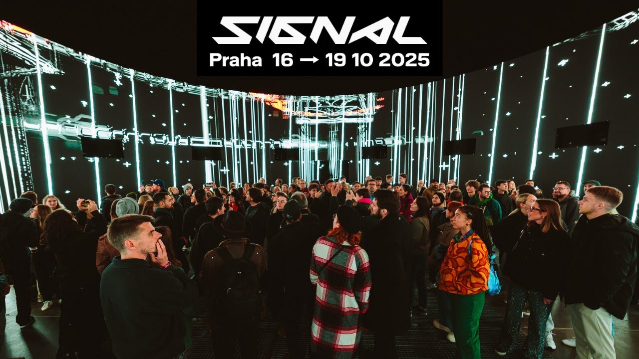 glo echoCircle | Signal Festival | Риегровы сады | Прага