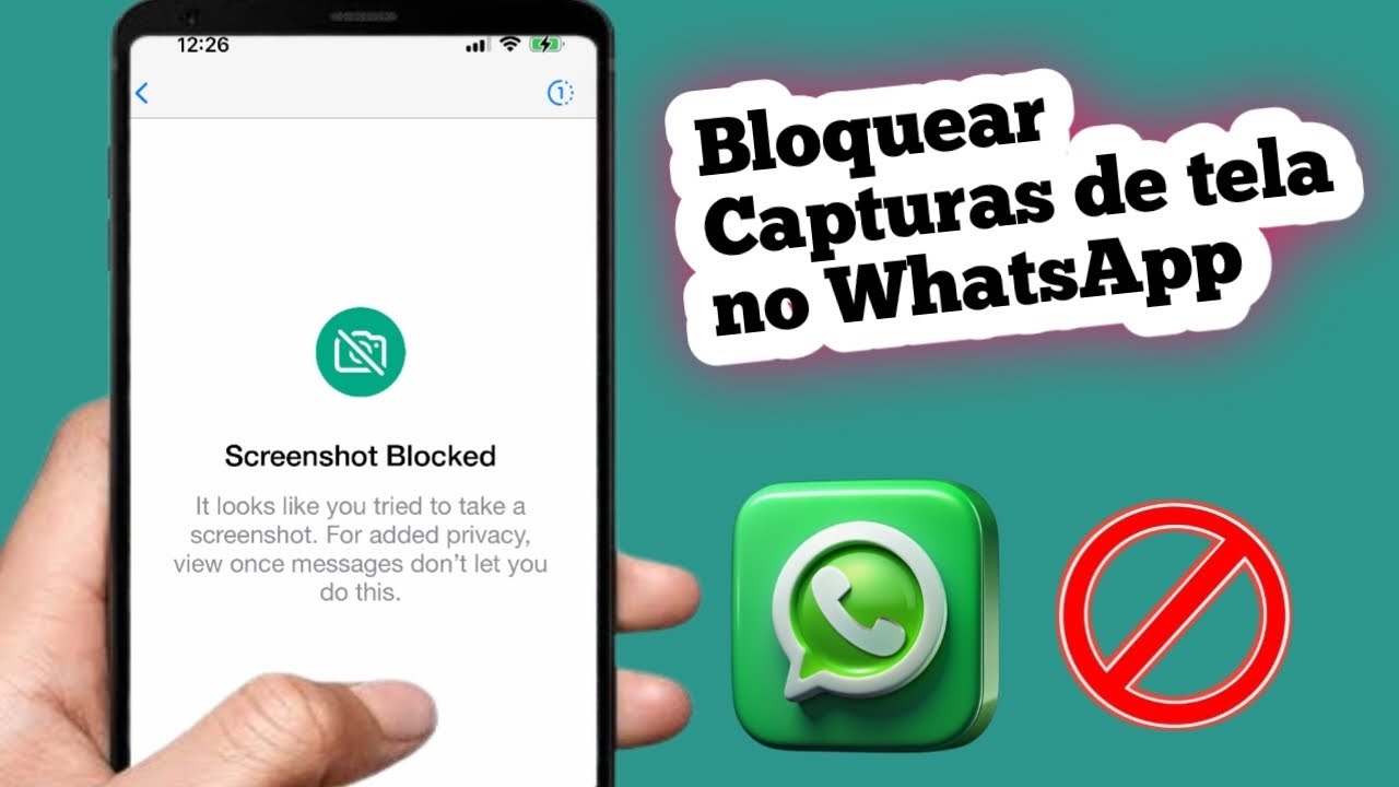 Como bloquear capturas de tela no WhatsApp. (2025) - YouTube