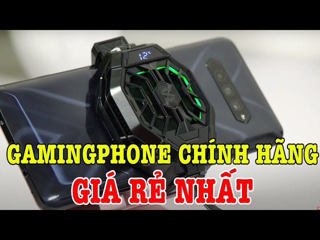 Trên tay Xiaomi Black Shark 4 CHÍNH HÃNG đầu tiên ở Việt Nam