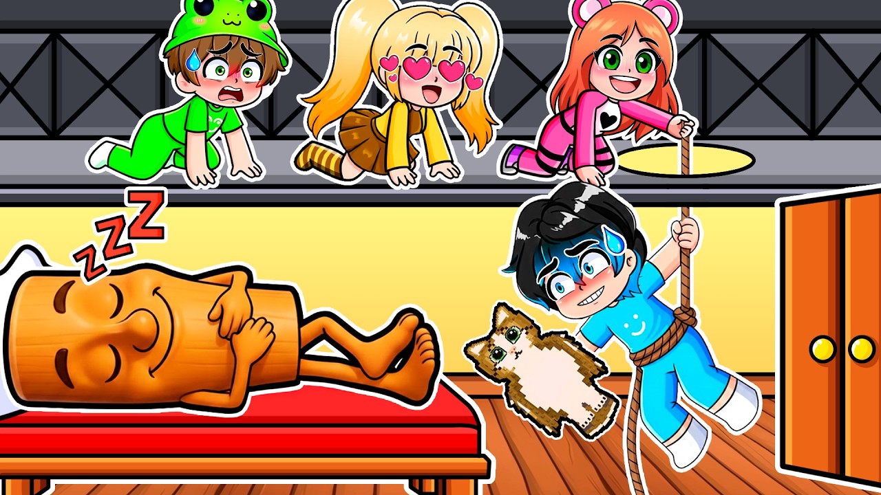 Robamos la CASA de TUNG TUNG SAHUR en ROBLOX con @lovelyela y mis AMIGOS