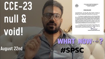 CCE-2023 cancelled | What to do now?