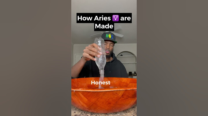 How Aries ♈️ are made #shorts
