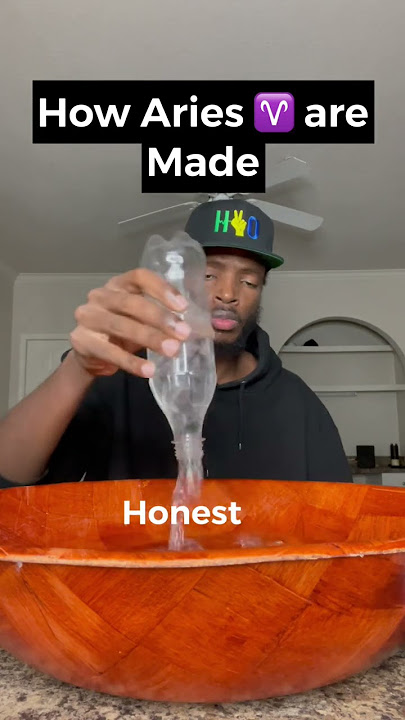 How Aries ♈️ are made #shorts