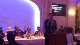 James R Mackey Singing More Than Anything For Bishop Mackeys 40Th Banquet