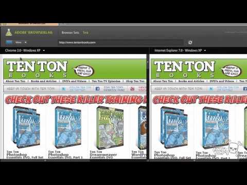 Ten Ton Dreamweaver CS5 New Features: Browser Lab!