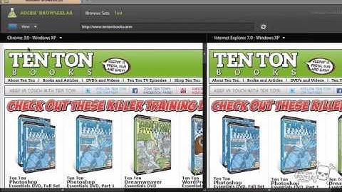 Ten Ton Dreamweaver CS5 New Features: Browser Lab!