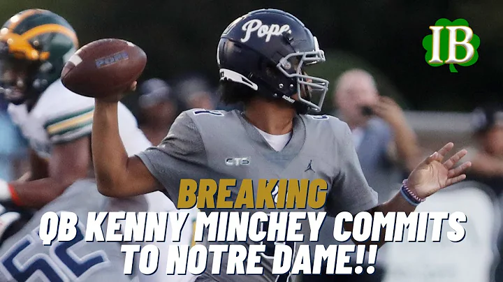 QB Kenny Minchey Commits To Notre Dame!