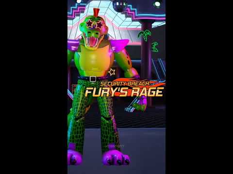 FNaF Security Breach Fury's Rage Animatronics edit #shorts - YouTube