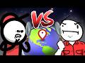 Two Idiots Play GeoGuessr - Loser Donates $1,000
